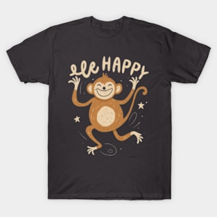 Happy Monkey T-Shirt